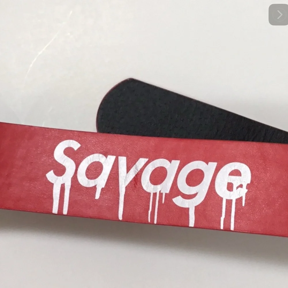 FREE Savage Red Logo Belt for Boys with purchase